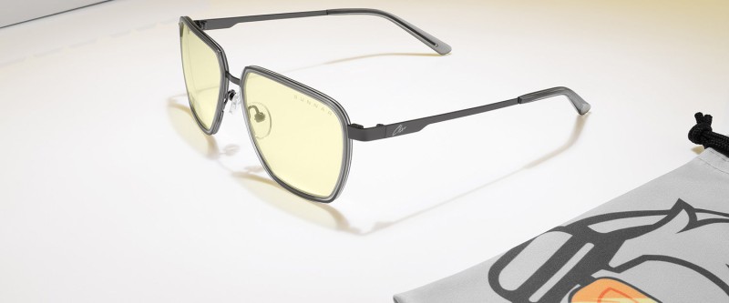 Clix - Stone/Gunmetal - Prescription - Clear