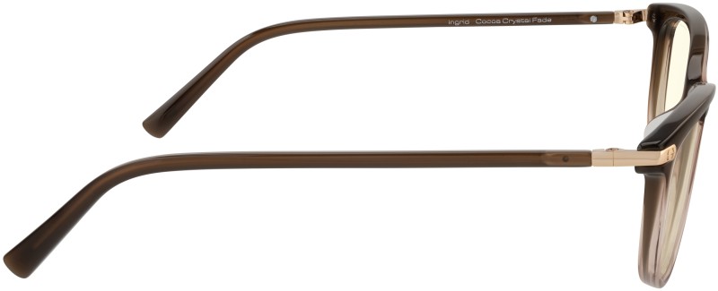 Ingrid - Cocoa Fade Crystal - Clear