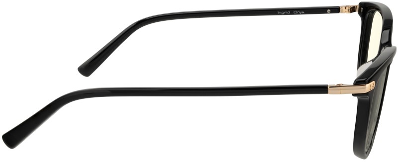 Ingrid - Prescription - Onyx - Clear