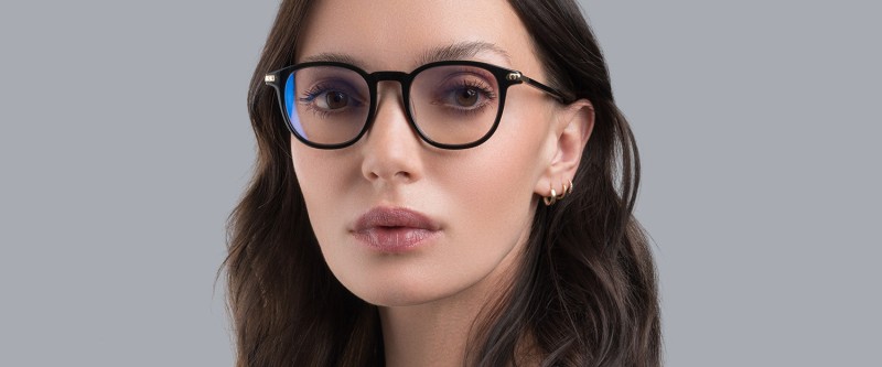 Sofia - Prescription - Onyx - Clear