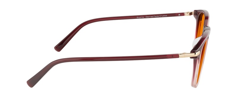 Sophia - Prescription - Garnet Fade Crystal - Amber Max