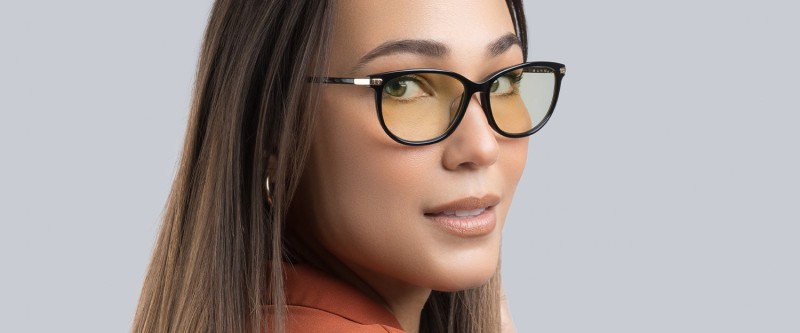 Ingrid - Prescription - Cocoa Fade Crystal - Amber