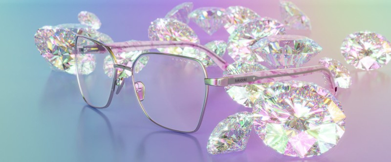 tokidoki CRYSTAL KINGDOM - Lavender Ice - Clear