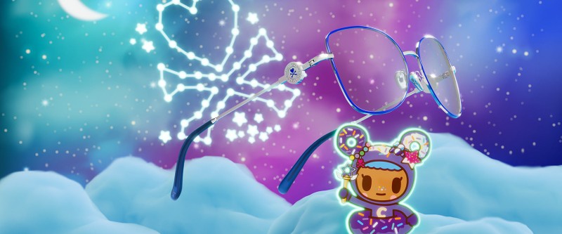 tokidoki DIGITAL PRINCESS - Prescription - Periwinkle - Amber