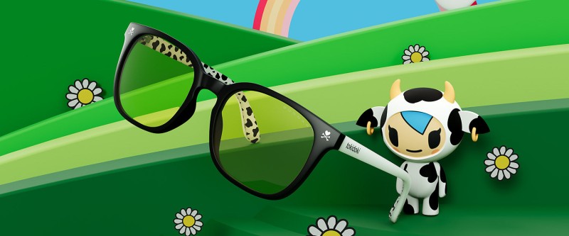 tokidoki MOZZARELLA - Prescription - Onyx/Latte - Amber