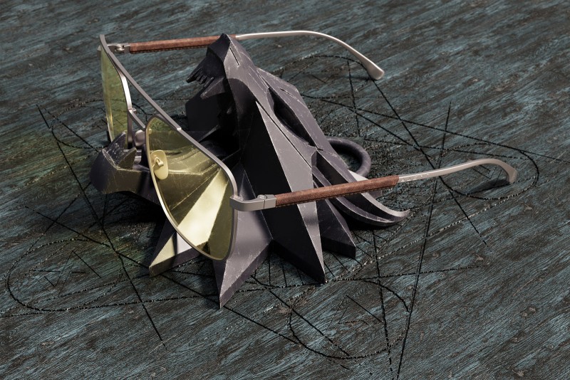 The Witcher, White Wolf - Prescription - Steel/Umber - Amber