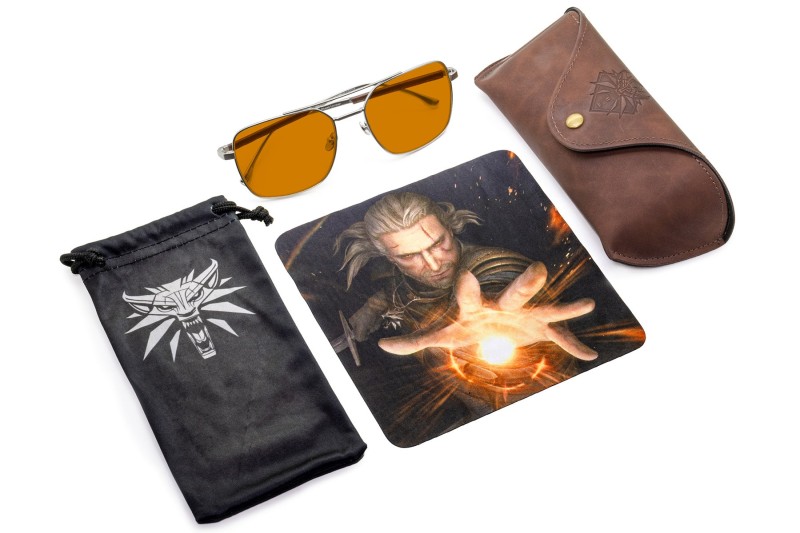 The Witcher, White Wolf - Prescription - Steel/Umber - Amber Max