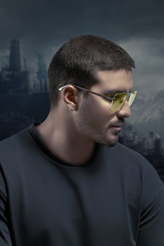 The Witcher, White Wolf - Prescription - Steel/Umber - Clear