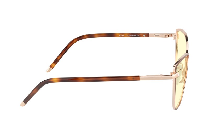 Erika - Prescription - Coffee Gold - Amber