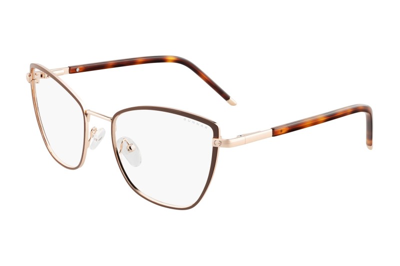 Erika - Prescription - Coffee Gold - Clear Pro