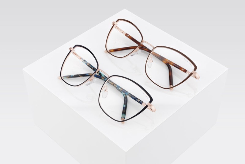 Erika - Prescription - Indigo Gold - Clear