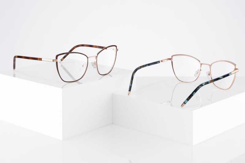 Erika - Prescription - Indigo Gold - Clear