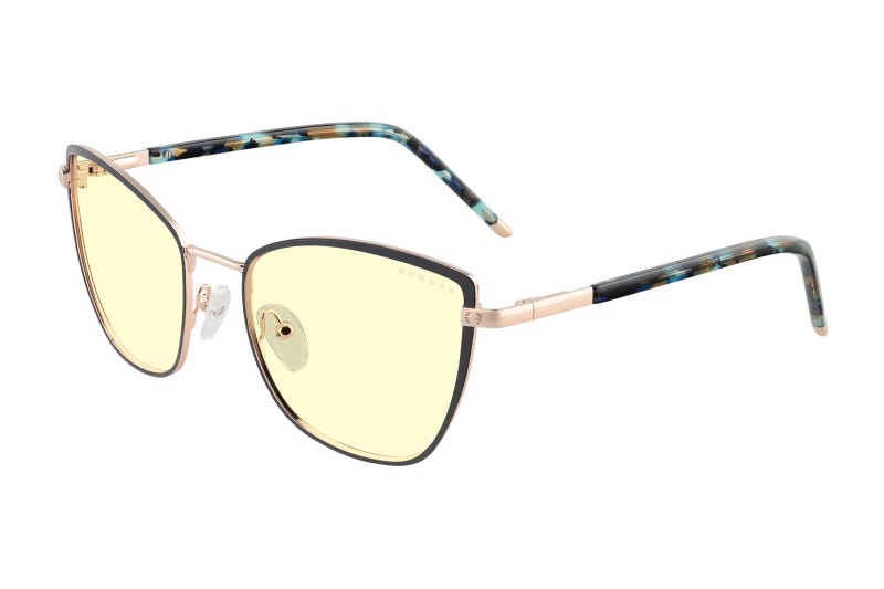 Erika - Prescription - Indigo Gold - Amber