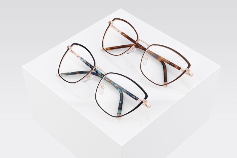 Erika - Prescription - Indigo Gold - Amber