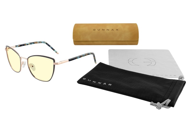 Erika - Prescription - Indigo Gold - Amber