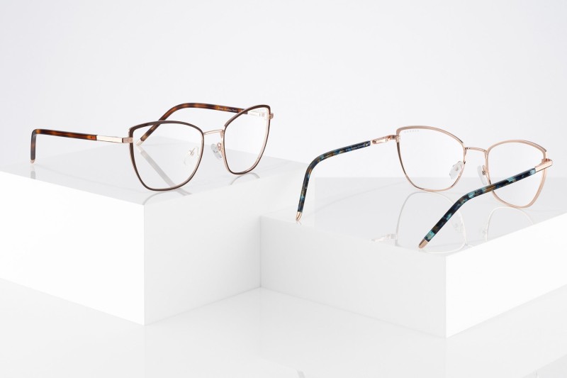 Erika - Prescription - Indigo Gold - Amber Max