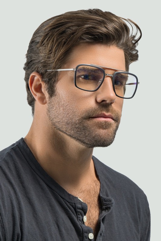 Barron - Prescription - Silver - Clear Pro