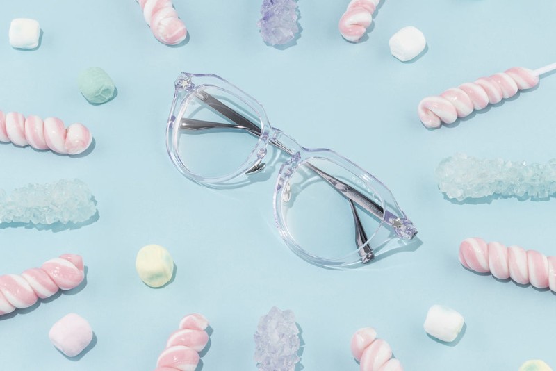 tokidoki Cotton Candy Carnival - Prescription - Lilac Skies - Clear Pro