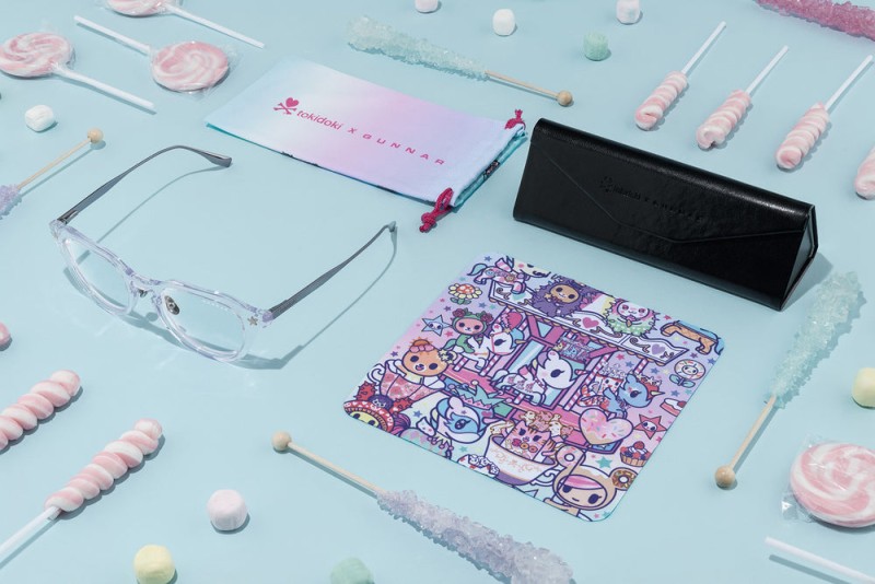 tokidoki Cotton Candy Carnival - Prescription - Lilac Skies - Clear Pro