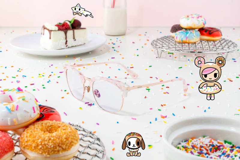 tokidoki Donutella - Prescription - Pink-Sprinkles - Clear Pro