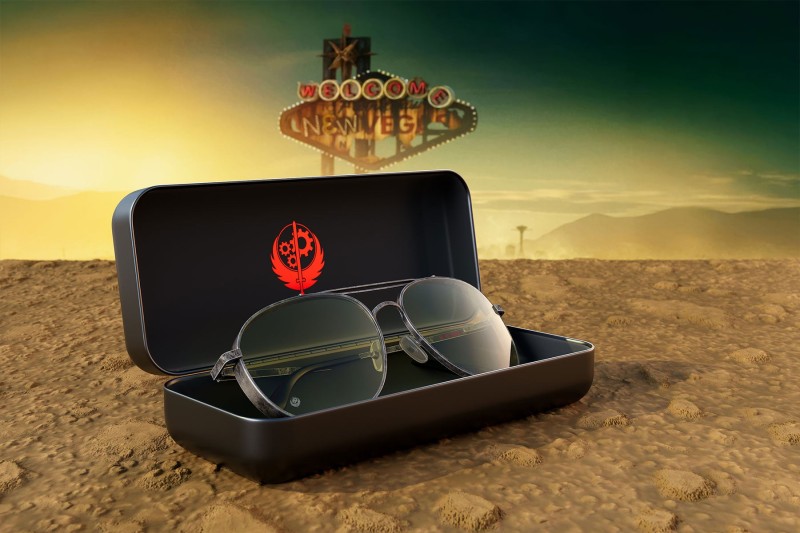 Fallout Brotherhood of Steel - Prescription - Gunmetal - Amber