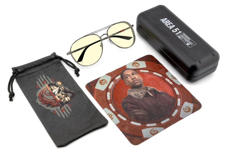 Fallout Brotherhood of Steel - Prescription - Gunmetal - Amber