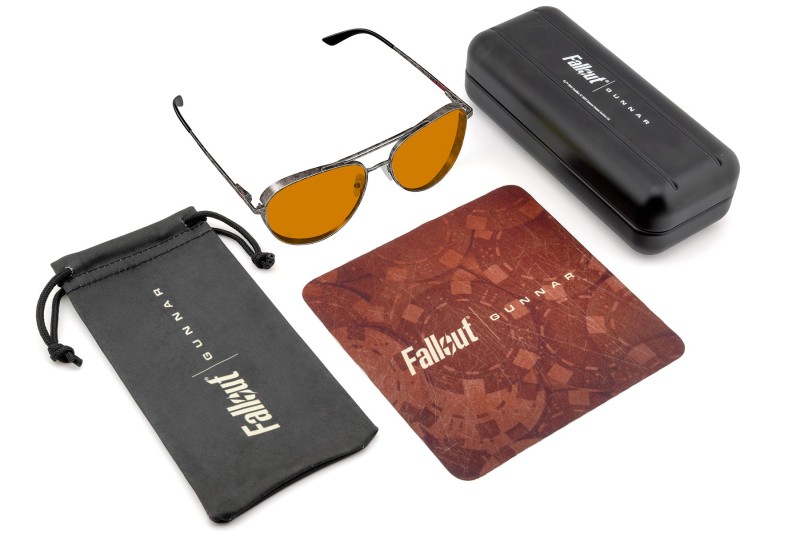 Fallout Brotherhood of Steel - Prescription - Gunmetal - Amber Max