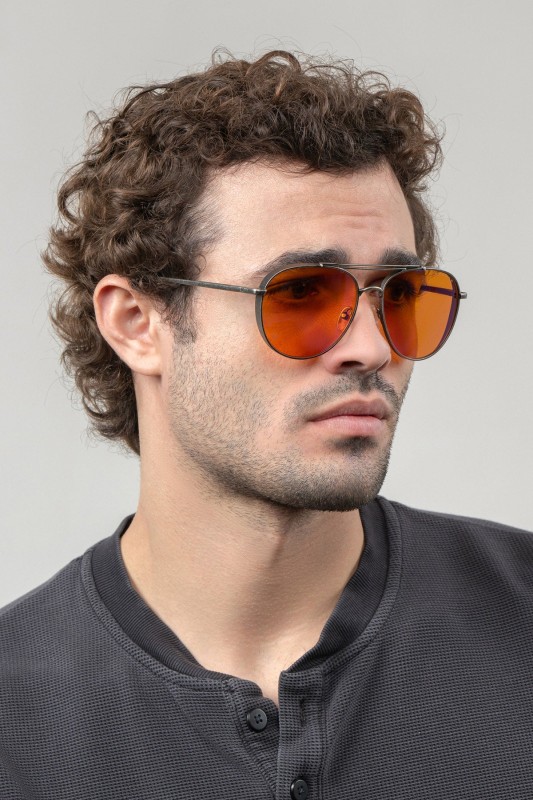 Fallout Brotherhood of Steel - Prescription - Gunmetal - Amber Max