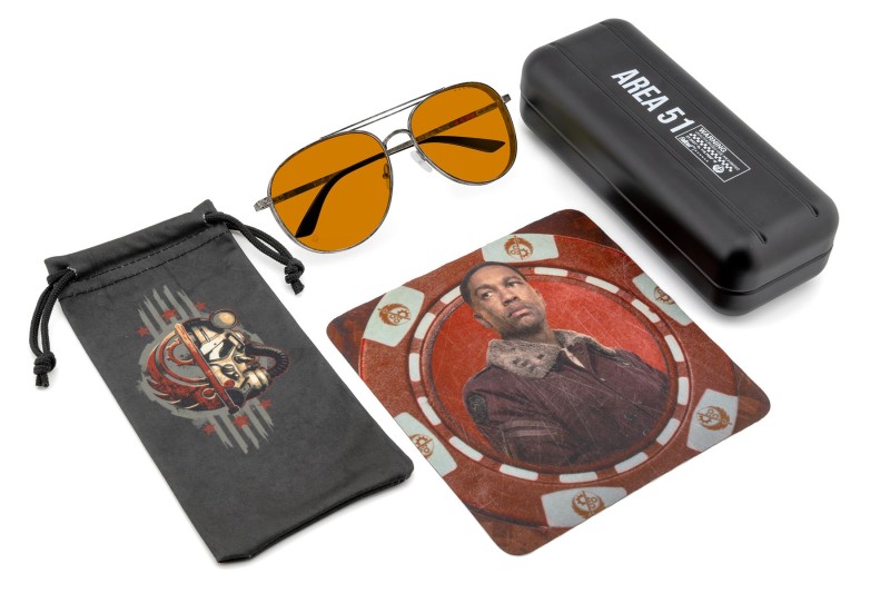 Fallout Brotherhood of Steel - Prescription - Gunmetal - Amber Max