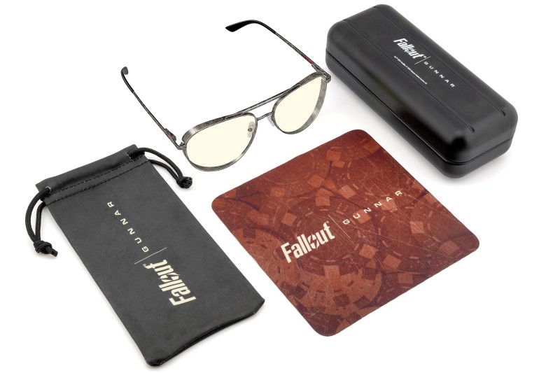 Fallout Brotherhood of Steel - Prescription - Gunmetal - Clear