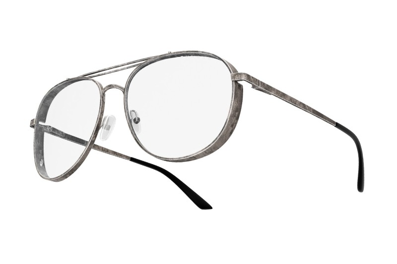 Fallout Brotherhood of Steel - Prescription - Gunmetal - Clear Pro