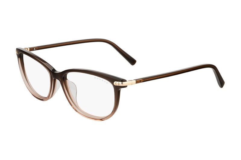 Ingrid - Prescription - Cocoa Fade Crystal - Clear Pro