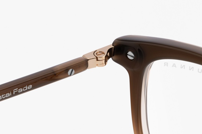 Ingrid - Prescription - Cocoa Fade Crystal - Clear Pro