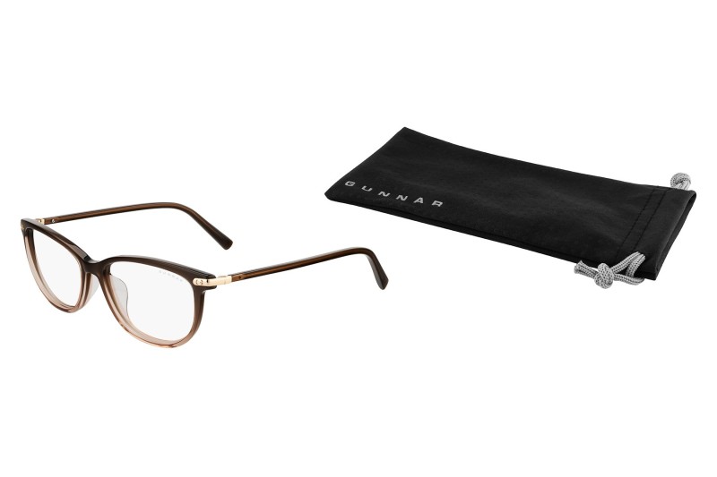 Ingrid - Prescription - Cocoa Fade Crystal - Clear Pro