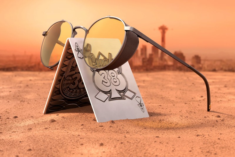 Fallout Lucky 38 - Prescription - New Vegas Alloy - Clear