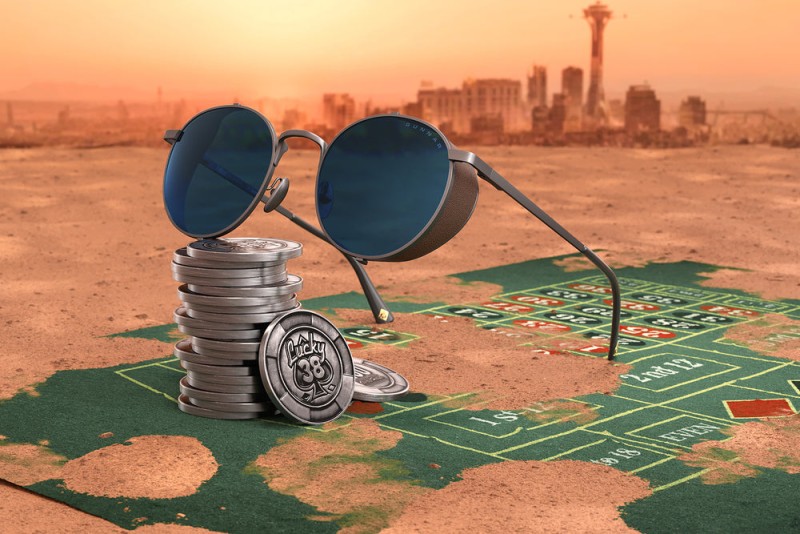 Fallout Lucky 38 - Prescription - New Vegas Alloy - Sun