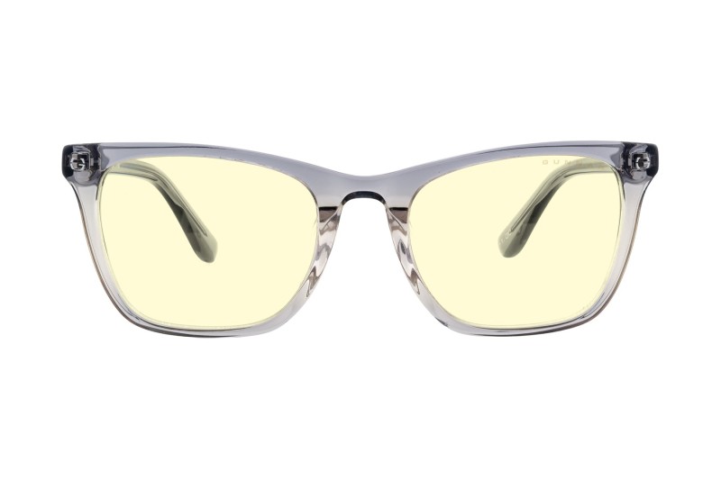 Tindra Reader - Smoky Quartz - Amber - +1.00