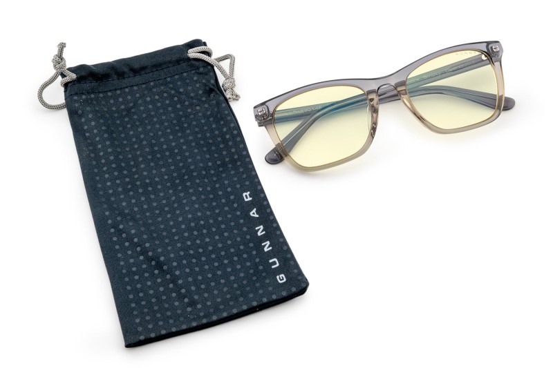 Tindra Reader - Smoky Quartz - Amber - +1.00