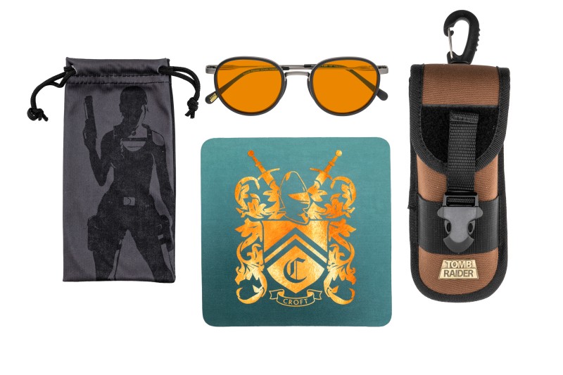 Tomb Raider Croft - Metal Inro - Amber Max
